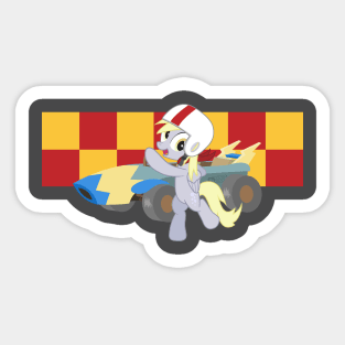 Derpy Racer GO! Sticker